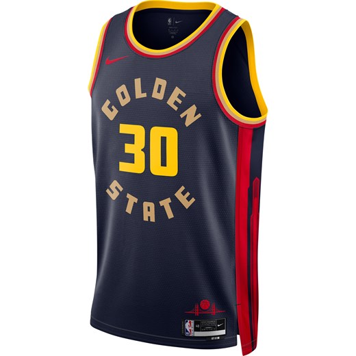 Koszulka męska Nike Dri-FIT NBA Swingman Stephen Curry Golden State Warriors City Edition 2024/25 - Niebieski ze sklepu Nike poland w kategorii T-shirty męskie - zdjęcie 178608807