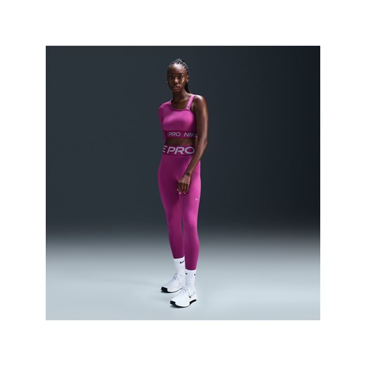 Damskie legginsy 7/8 z wysokim stanem Nike Pro Sculpt - Fiolet ze sklepu Nike poland w kategorii Spodnie damskie - zdjęcie 178608879