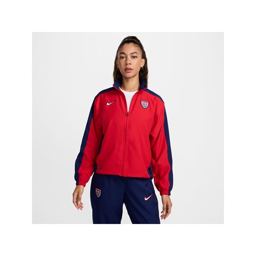 Damska piłkarska bluza dresowa Nike USWNT 1999 Reissue – replika - Czerwony ze sklepu Nike poland w kategorii Bluzy damskie - zdjęcie 178609025