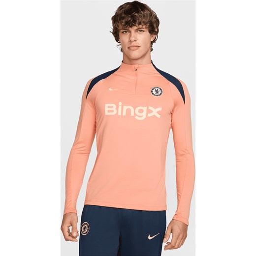 Męska treningowa koszulka piłkarska Nike Dri-FIT Chelsea F.C. Strike Special Edition - Pomarańczowy ze sklepu Nike poland w kategorii T-shirty męskie - zdjęcie 178609155