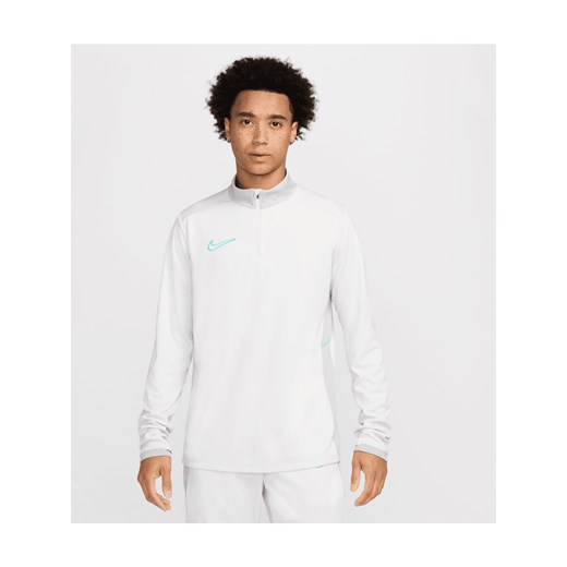 Męska treningowa koszulka piłkarska Dri-FIT Nike Academy - Szary ze sklepu Nike poland w kategorii T-shirty męskie - zdjęcie 178609255