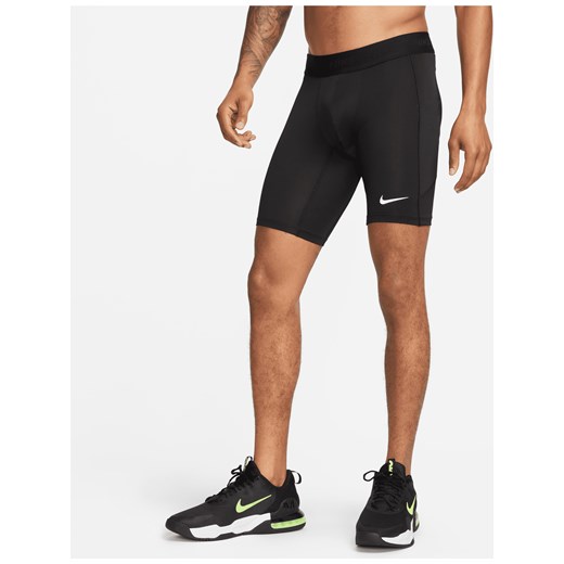 Męskie spodenki o dłuższym kroju do fitnessu Dri-FIT Nike Pro - Czerń ze sklepu Nike poland w kategorii Spodenki męskie - zdjęcie 178609369