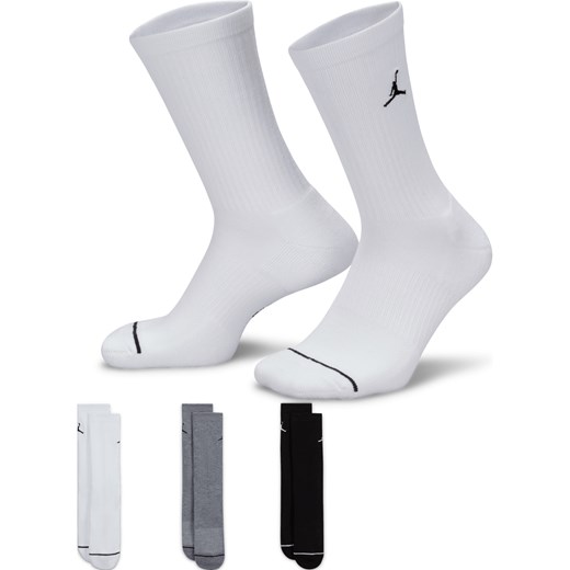 Klasyczne skarpety Jordan Everyday (3 pary) - Wielokolorowe ze sklepu Nike poland w kategorii Skarpetki męskie - zdjęcie 178609426