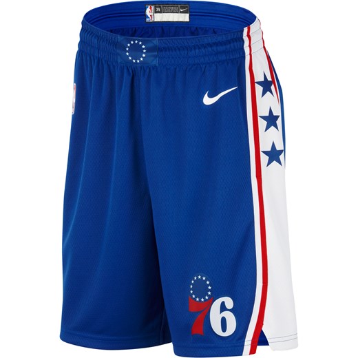 Spodenki męskie Nike Dri-FIT NBA Swingman Philadelphia 76ers Icon Edition - Nike S Nike poland