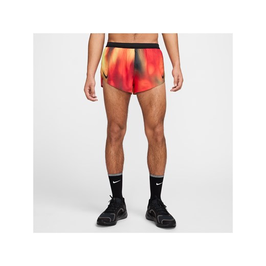 Męskie spodenki do biegania Dri-FIT ADV Nike AeroSwift Elite Entry - Żółty ze sklepu Nike poland w kategorii Spodenki męskie - zdjęcie 178609687