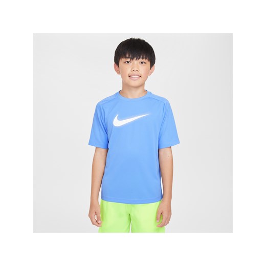 Koszulka treningowa z nadrukiem dla dużych dzieci (chłopców) Nike Dri-FIT Multi Nike L Nike poland