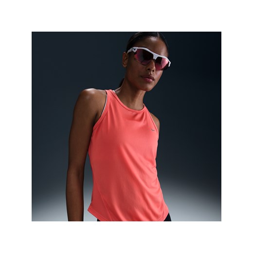 Damska koszulka bez rękawów do biegania Dri-FIT Nike Tempo - Pomarańczowy Nike XL (EU 48-50) Nike poland