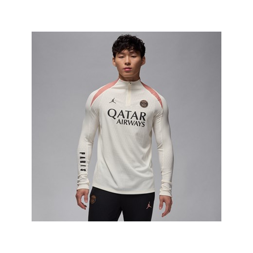 Męska treningowa koszulka piłkarska z dzianiny Jordan Dri-FIT ADV Paris Saint-Germain Strike Elite (wersja trzecia) - Brązowy ze sklepu Nike poland w kategorii T-shirty męskie - zdjęcie 178610078