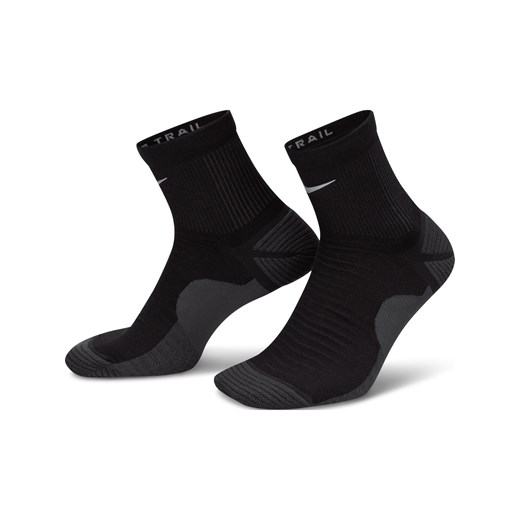 Klasyczne skarpety do biegania przełajowego Nike (1 para) - Czerń ze sklepu Nike poland w kategorii Skarpetki damskie - zdjęcie 178610198