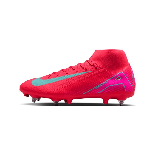 Korki piłkarskie typu high top SG-Pro Nike Mercurial Superfly 10 Academy - Czerwony ze sklepu Nike poland w kategorii Buty sportowe męskie - zdjęcie 178610247