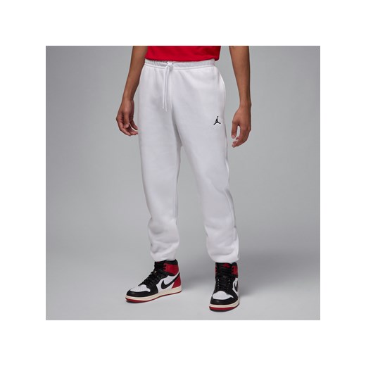 Spodnie męskie Jordan Brooklyn Fleece - Biel ze sklepu Nike poland w kategorii Spodnie męskie - zdjęcie 178610259