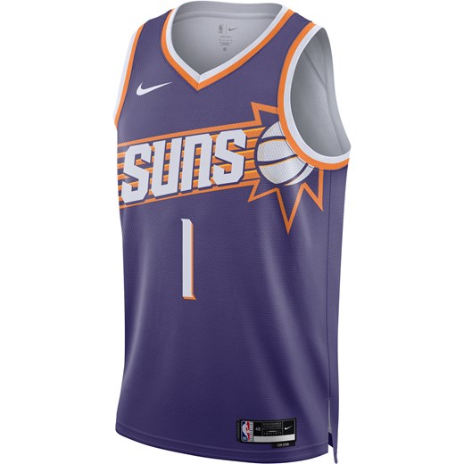 Koszulka Nike Dri-FIT NBA Swingman Phoenix Suns Icon Edition 2023/24 - Fiolet ze sklepu Nike poland w kategorii T-shirty męskie - zdjęcie 178610279