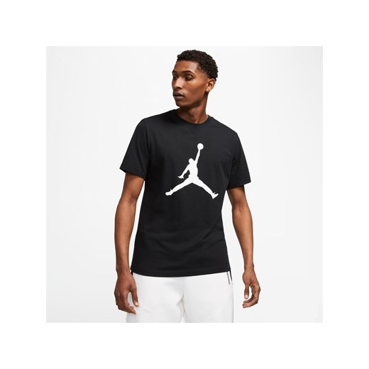 T-shirt męski Jordan Jumpman - Czerń ze sklepu Nike poland w kategorii T-shirty męskie - zdjęcie 178610369