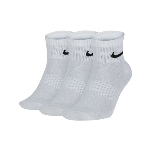 Stopki treningowe Nike Everyday Lightweight (3 pary) - Biel ze sklepu Nike poland w kategorii Skarpetki męskie - zdjęcie 178610378