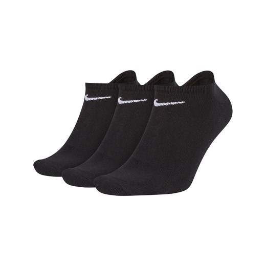 Skarpety treningowe no-show Nike Lightweight (3 pary) - Czerń ze sklepu Nike poland w kategorii Skarpetki męskie - zdjęcie 178610397