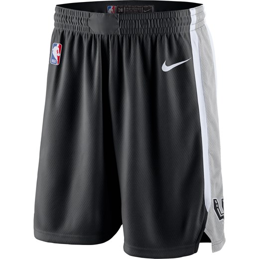 Męskie spodenki Nike NBA Swingman San Antonio Spurs Icon Edition - Czerń ze sklepu Nike poland w kategorii Spodenki męskie - zdjęcie 178610399