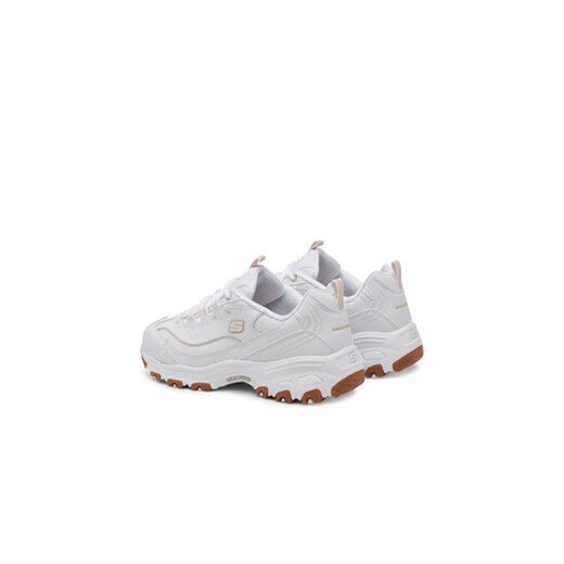 Buty sportowe damskie białe Skechers sneakersy