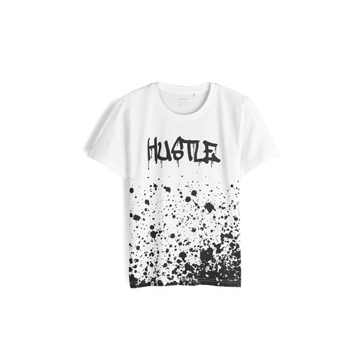 GATE Bawełniana koszulka z nadrukiem 8Y ze sklepu gateshop w kategorii T-shirty chłopięce - zdjęcie 178612355