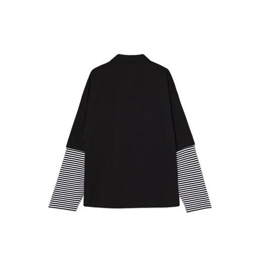 Koszula męska Cropp w paski bawełniana 