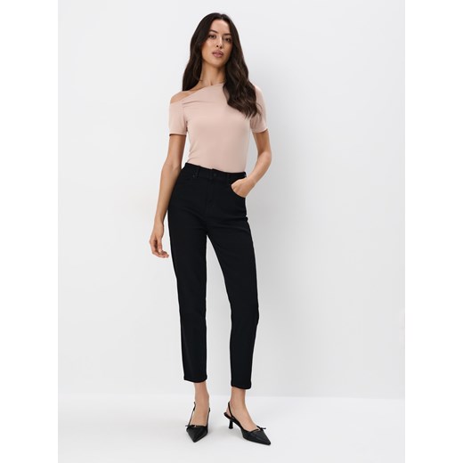 Mohito - Jeansy mom - czarny ze sklepu Mohito w kategorii Jeansy damskie - zdjęcie 178613875