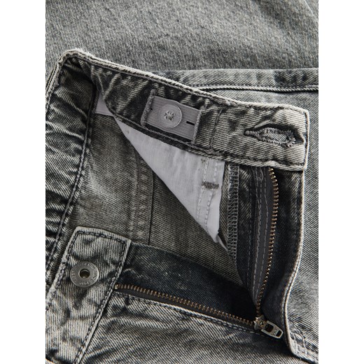 Reserved - Jeansy super wide leg - jasnoszary Reserved 152 (11 lat) Reserved