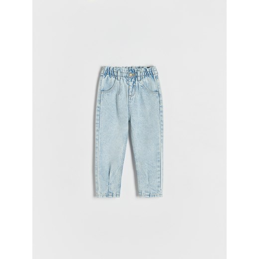 Reserved - Classic denim baggy - niebieski ze sklepu Reserved w kategorii Jeansy damskie - zdjęcie 178617847