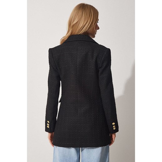 Happiness Istanbul Blezer w kolorze czarnym Happiness Istanbul 36 okazja Limango Polska