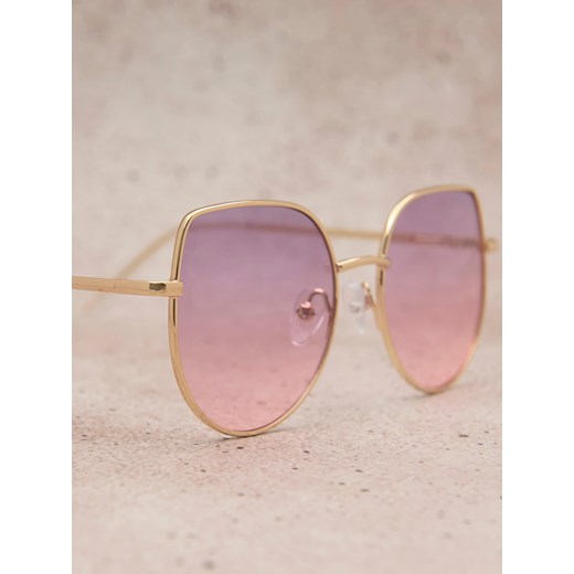 Sinsay - Okulary przeciwsłoneczne - złoty Sinsay One Size Sinsay