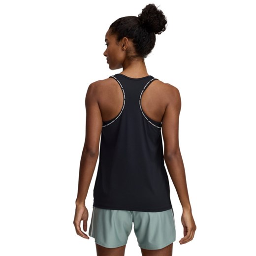 Damski top treningowy Under Armour Tech Knockout Tank - czarny ze sklepu Sportstylestory.com w kategorii Bluzki damskie - zdjęcie 178625455