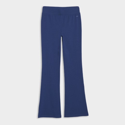 Damskie legginsy 4F 4FRSS25TTIGF258 - granatowe ze sklepu Sportstylestory.com w kategorii Spodnie damskie - zdjęcie 178625549