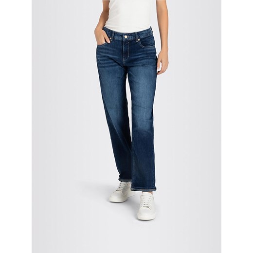 MAC Dżinsy - Straight fit - w kolorze granatowym ze sklepu Limango Polska w kategorii Jeansy damskie - zdjęcie 178626886
