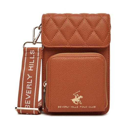 Torebka Beverly Hills Polo Club BHPC-L-007-07 Brązowy ze sklepu eobuwie.pl w kategorii Listonoszki - zdjęcie 178629525