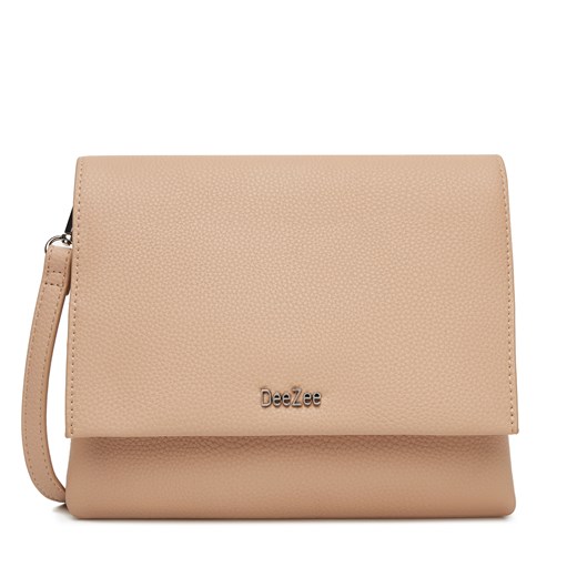 DeeZee listonoszka beżowa młodzieżowa na ramię matowa 