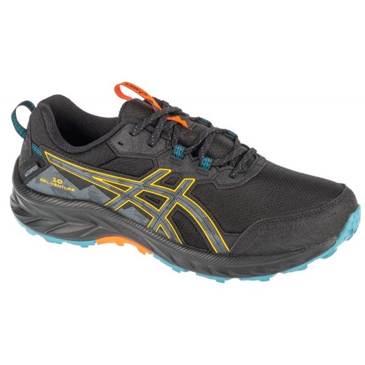 Buty do biegania Asics Gel-Venture 10 Waterproof 1011B965-001 czarne ze sklepu ButyModne.pl w kategorii Buty sportowe męskie - zdjęcie 178630139