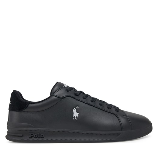 Sneakersy Polo Ralph Lauren Heritage Court II 809965072002 Czarny ze sklepu eobuwie.pl w kategorii Buty sportowe męskie - zdjęcie 178632676