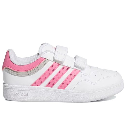 Buty adidas Hoops 4.0 JI0907 - białe ze sklepu streetstyle24.pl w kategorii Buty sportowe dziecięce - zdjęcie 178632859