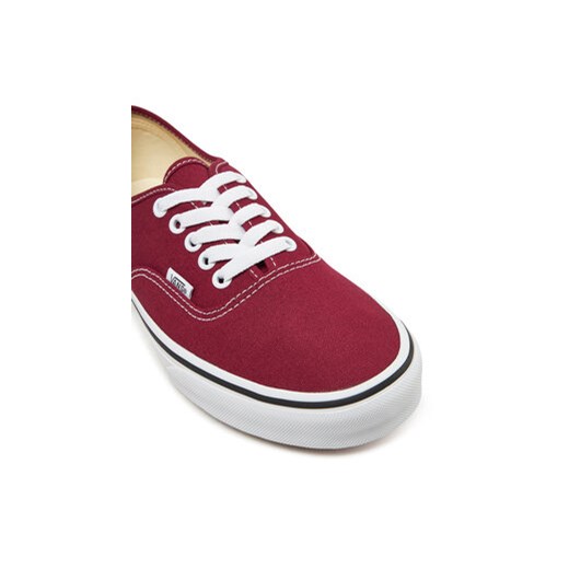 Trampki męskie czerwone Vans authentic młodzieżowe 
