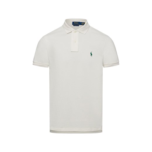 Polo Ralph Lauren Męska koszulka polo Mężczyźni Bawełna écru jednolity Polo Ralph Lauren XL vangraaf