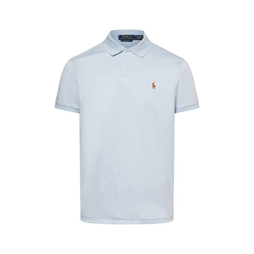 Polo Ralph Lauren Męska koszulka polo Mężczyźni Bawełna błękit królewski marmurkowy ze sklepu vangraaf w kategorii T-shirty męskie - zdjęcie 178635479