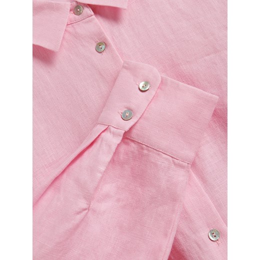 Reserved - Lniana koszula - różowy Reserved XXL Reserved