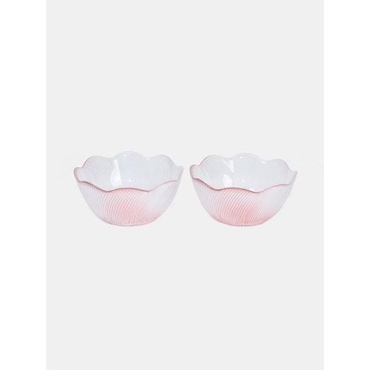 Sinsay - Miski 2 pack - różowy Sinsay One Size Sinsay