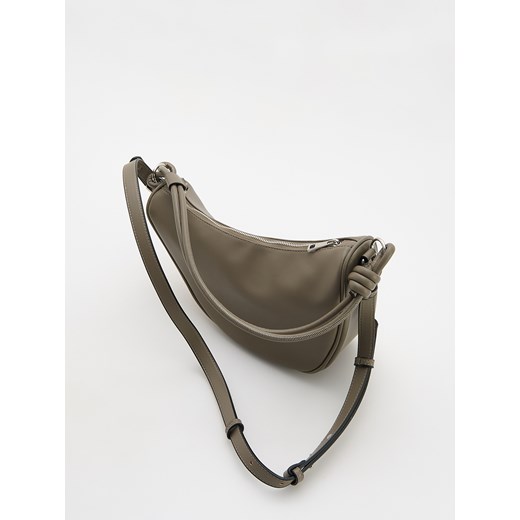 Reserved - Torebka crossbody - szary ze sklepu Reserved w kategorii Torebki damskie - zdjęcie 178640097