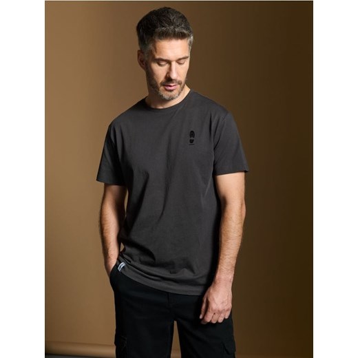 Sinsay - Koszulka - szary ze sklepu Sinsay w kategorii T-shirty męskie - zdjęcie 178643895