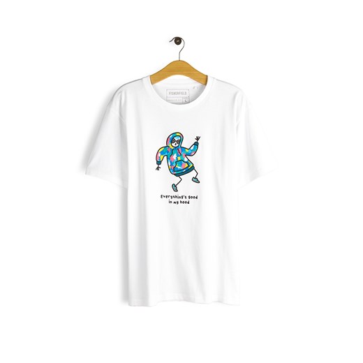 T-shirt męski Gate z bawełny