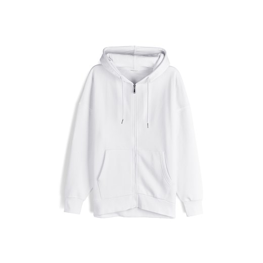 GATE Oversize'owa bluza zapinana na zamek i z kapturem 34 ze sklepu gateshop w kategorii Bluzy damskie - zdjęcie 178644237