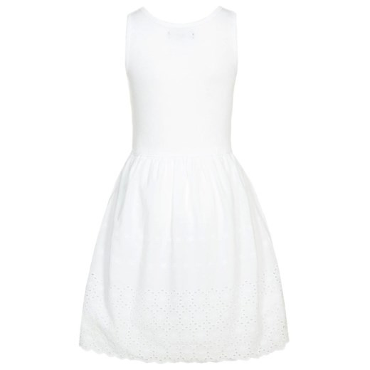 GAP Sukienka letnia optic white zalando  bez wzorów/nadruków