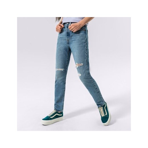 LEVI&#039;S SPODNIE 501 SKINNY ze sklepu Sizeer w kategorii Jeansy damskie - zdjęcie 178645279