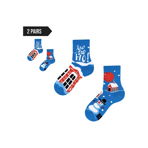 TODO SOCKS Skarpety (2 pary) w kolorze niebieskim ze sklepu Limango Polska w kategorii Skarpetki dziecięce - zdjęcie 178645645