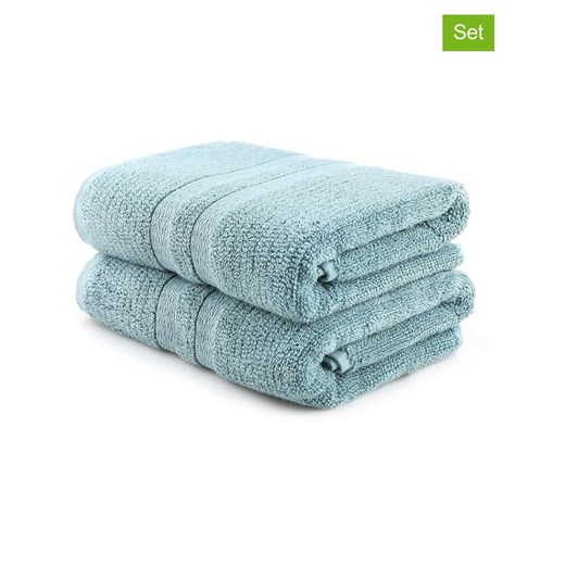 Elizabed Ręczniki (2 szt.) w kolorze zielonym do rąk ze sklepu Limango Polska w kategorii Ręczniki - zdjęcie 178645817