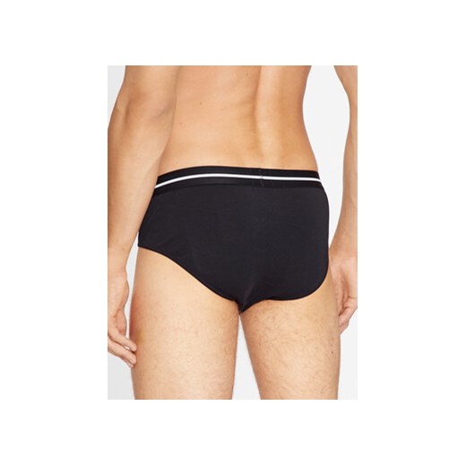Boss Komplet 3 par slipów Bold Hipster Briefs 50510679 Czarny XL MODIVO